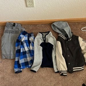 Boy’s sweaters and hoodies. Size 4T.